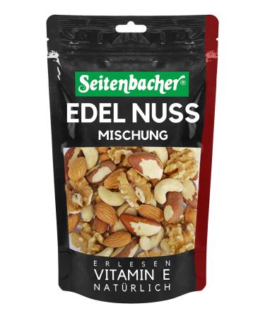 Seitenbacher Noble Nut Mix I Finest Whole Nuts I No additives I Untreated I (1 x 175g) - Buy Online on GoSupps.com