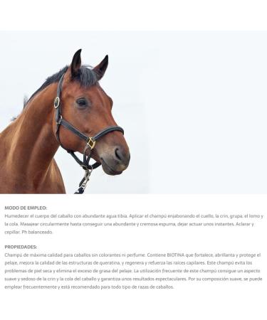 GNCGarden Biotin Horse Shampoo 1 Litre - Buy Online on GoSupps.com