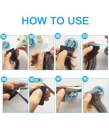 1 Rolls Lace Front Wig Support Tape Hair Extension Tapes Roll Double Sided Hair Tape for Hair Extensions Lace Wig Hairpiece Toupee Hair Weft 10mm x 3yards - Buy Online on GoSupps.com