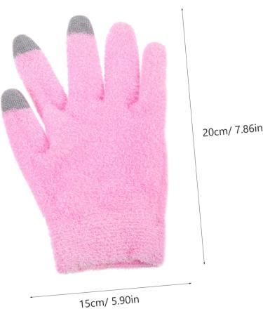 1 Set of Gloves and Foot Hands Spa Masks Women Gloves Repair Gloves Overnight Moisten Fabric Miss Pink Hand Sock - Buy Online on GoSupps.com