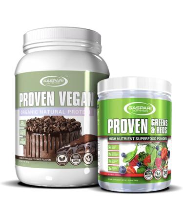Gaspari Nutrition Proven Vegan Protein - Organic Gluten-Free Soy-Free Non-GMO (2lbs Vanilla Chai Latte) - Healthy Plant-Based Protein Powder - Buy Online on GoSupps.com