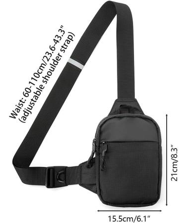 Buy Dongker Waterproof Chest Crossbody Bag for Men & Women Lightweight Sling Backpack for Hiking Cycling & Travel - Buy Online on GoSupps.com