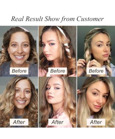 Heatless Curling Rod Headband - Leopard Print | IENIN No Heat Hair Rollers for Women | Overnight Hair Curlers with Scrunchies & Clips - Buy Online on GoSupps.com