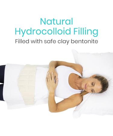 Vive Hydrocollator Contour Neck Pack - Moist Heating Pad for Neck and Shoulders Pain Relief - Portable Weighted Muscle Stiffness Recovery Relaxer - Buy Online on GoSupps.com