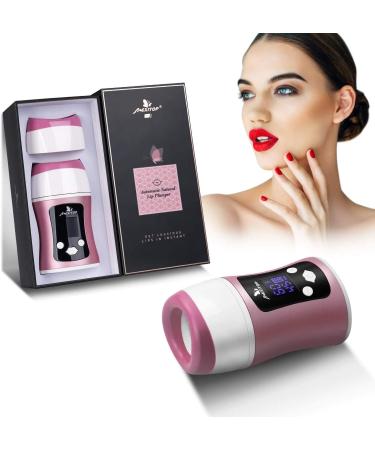Lip Plumper - Lips Sucker Booster Automatic Intelligent Control (time sucking) digital display loading via USB standing design lip filler for lips make -up (bonus sponge pad included)