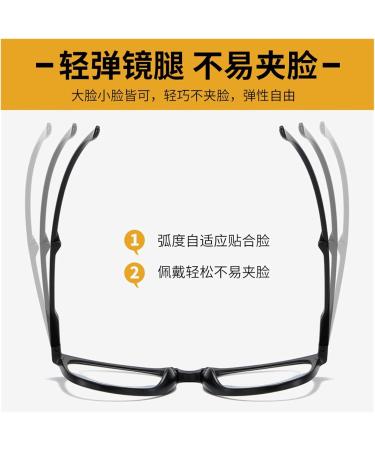 Personalized Foldable Multifocus Anti-Blue Light Glasses for Men & Women - Tofu Pudding Color 2.00 Size - Buy Online on GoSupps.com