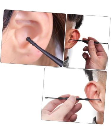 SKISUNO 5-Piece Ear Cleaning Tool Set Dual-Head Spiral Ear Wax Removal Kit Portable at Home or Travel - Buy Online on GoSupps.com