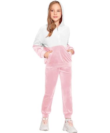 Arshiner Girls Tracksuit Set | Long Sleeve Sweatshirt & Sweatpants | Activewear Set | Size 14-15 Years - Buy Online on GoSupps.com