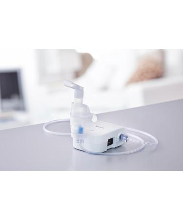 Omron C803 Inhaler - Compact & User-Friendly Device for Adults & Children | Effective Treatment for Cough Cold Bronchitis & Asthma at Home - International Shipping Available - Buy Online on GoSupps.com
