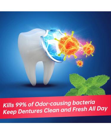 Y-Kelin Overnight Denture Cleansing Tablets - 60 Tablets (Pack of 1) - Buy Online on GoSupps.com
