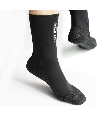 Dizokizo 3mm Neoprene Wetsuit Socks for Men Women - Thermal Anti-Slip | Snorkeling, Swimming, Surfing, Kayaking, Diving - Large - Buy Online on GoSupps.com