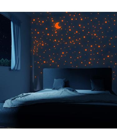 Pink Glow in The Dark Stars Decals for Ceiling - Ideal Starry Sky Decoration for Kids Bedroom - Shining Night Sky Decor - Perfect Gift Option - Buy Online on GoSupps.com