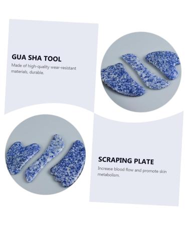 Jade Scraping Board - Natural Jade Facial Beauty Device | 1pc Scraping Tablets for Glowing Skin - Buy Online on GoSupps.com