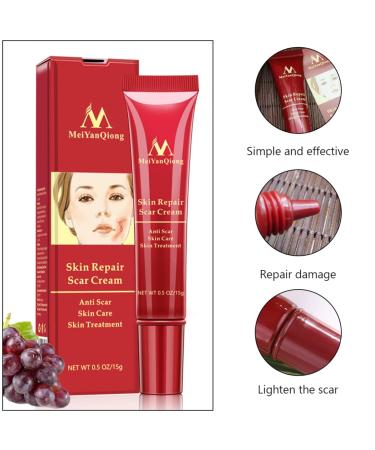 FOMIYES Pregnancy Scar Removal Cream - Fade Safe Anti-Stretch Mark Whitening Ointment - 2pcs Redx2pcs - Buy Online on GoSupps.com