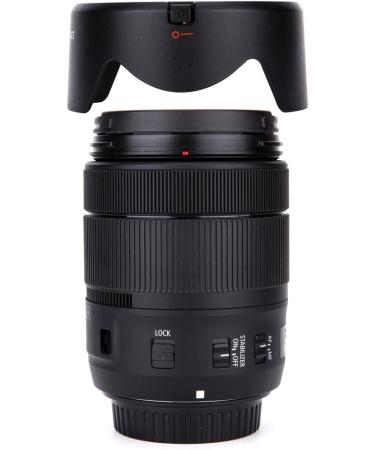 JJC Reversible Lens Hood EW-73D Replacement for Canon EF-S 18-135mm & RF 24-105mm Lens - Buy Online on GoSupps.com