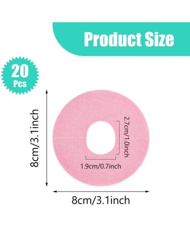 20 Pieces Waterproof Self-Adhesive Dexcom G7 Overpatch - Pink | Pre-Cut Patches for G7 Sensor by Youshares - Buy Online on GoSupps.com