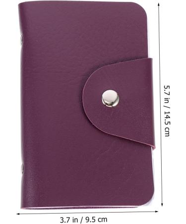 Mikinona 2pcs Nail Art Card Holder Stamping Nail Forms Sticker Organizer Rectangular Nail Art Plate Nail Stencil Bag Nail Art Stand Nail Steel Plate Package Nail Decals Purple Christmas Purple 14.5X9.5X1.8CM - Buy Online on GoSupps.com