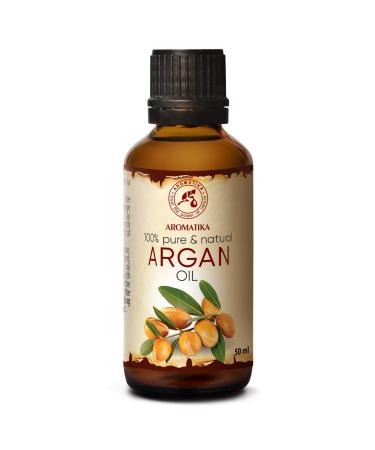Argan oil 50 ml - Argania Spinosa - Argan oil - cold -pressed - pure and of course - facial care carrier oil for skin & nails - body care - hair care - dry hair - split away remover