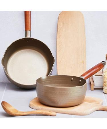Complementary Food Pot Non-Stick Small Soup Pot Milk Pot Small Fryer Uniform Heating Ergonomics Handle Easy to Clean Milk Pan Sauce Pan - Buy Online on GoSupps.com