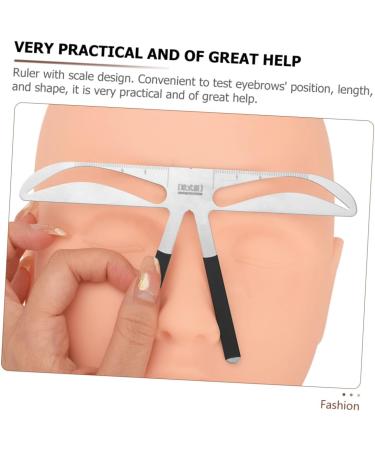 WOFASHPURET Makeup Gadgets Embroidery Eyebrow Ruler Numbers Stickers Digital Ruler Eyebrow Shaping Tool Eyebrow Marks Balance - Buy Online on GoSupps.com