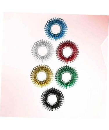 Gleavi 18 Stk Acupressure Finger Rings for Kids | Stress Relief Toys & Hand-Folding Massage Devices for Children - Buy Online on GoSupps.com