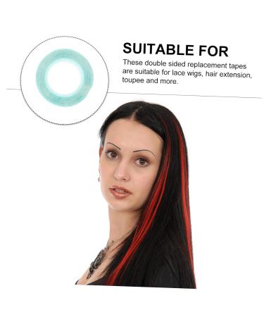 DOITOOL 8 Rolls Wig Double Sided Tape Water Proof Waterproof Duct Tape Lace Front Wig Tape Double Sided Wig Tape Wig Adhesive Tape Hair Wig Sticker Hair Supplies Accessories Paper No Trace - Buy Online on GoSupps.com
