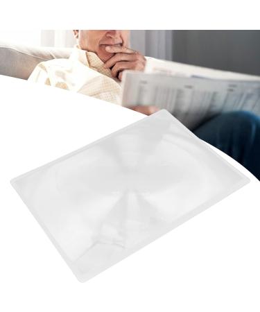 Credit Card Sized Magnifying Lenses 11.6 X 8.3in Lightweight Portable Credit Card Size Magnifier for Amateurs for Elderly - Buy Online on GoSupps.com