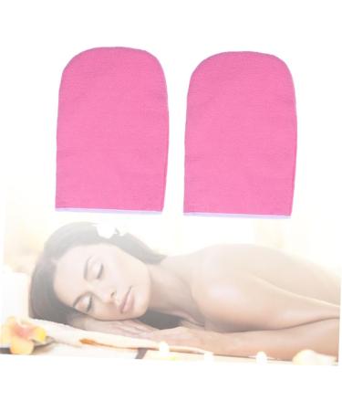 DOITOOL 3 Pairs Paraffin Wax Gloves Insulated Gloves Hand Spa Cover Hand Treatment Mitts Bath Treatment Mitt Take a Bath Cotton Gloves Pink - Buy Online on GoSupps.com