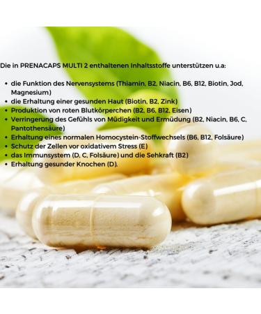  ForMeds Prenacaps Multi 2 + DHA - 600 mg DHA and 120 mg EPA - Pregnancy - Resistance - Dietary supplement for pregnant women - 120 capsules - Buy Online on GoSupps.com