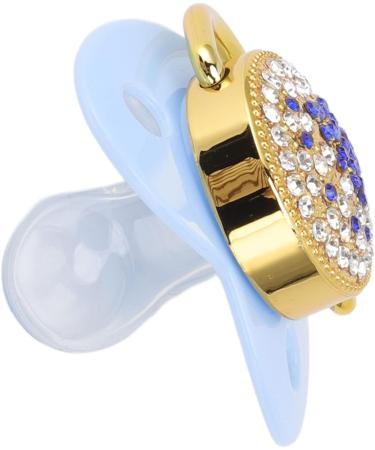 Ultra-Light Blue Baby Nipple for Newborns (6-18 Months) - Soft PP Silicone Round Edge Design - Buy Online on GoSupps.com