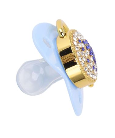 Buy Baby Schnuller - Symmetrical Design Silicone Pacifiers for Newborns | Ultra-Light & Soft | Supports Healthy Oral Development (Blue) - Buy Online on GoSupps.com