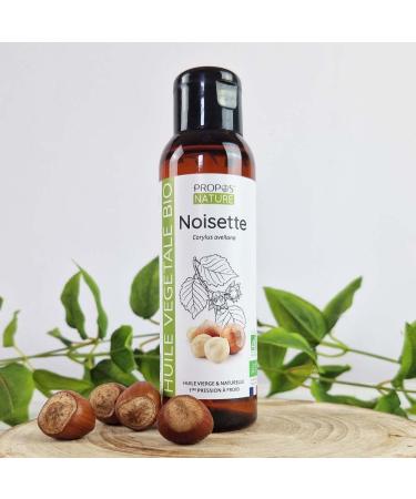  PROPOS'NATURE PROPOS'NATURE Organic Hazelnut Vegetable Oil 100 ml - Buy Online on GoSupps.com
