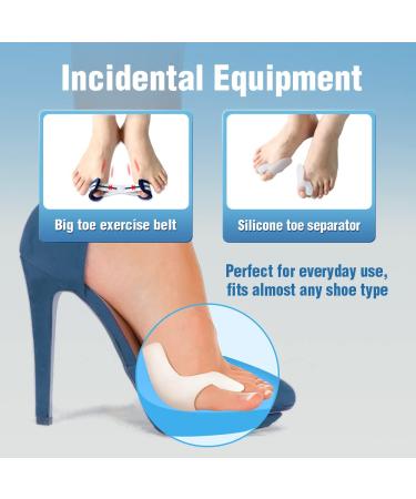 Tech Love Bunion Corrector - Orthopedic Bunion Toe Straightener for Women and Men | Adjustable Bunion Splint with Toe Separator for Day Night Support | Bunion Relief (1PC) - Buy Online on GoSupps.com