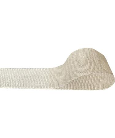 QIANF 1 1/2 Inch Natural Heavy Cotton Webbing - 10 Yards | Durable 1 1/2 Wide Natural Fabric Trim - Buy Online on GoSupps.com