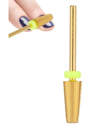 5 In 1 Durable Nail Grinding Head General Purpose Nail Drill Bits Nail Shop for Most(Conical round head C) - Buy Online on GoSupps.com