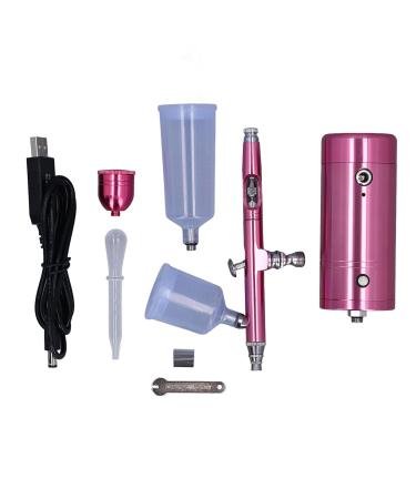 Portable Airbrush Kit - Rechargeable Spray Set with Compressor for Art Makeup & Cake Decoration | International Shipping Available - Buy Online on GoSupps.com