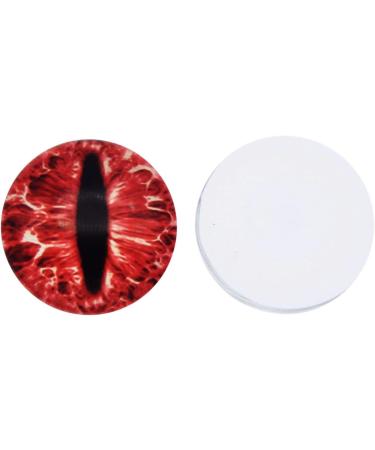 6MM 100PCS Dragon Eyes Glass Cabochon for Clay Doll Making and Jewelry DIY Crafts - Buy Online on GoSupps.com