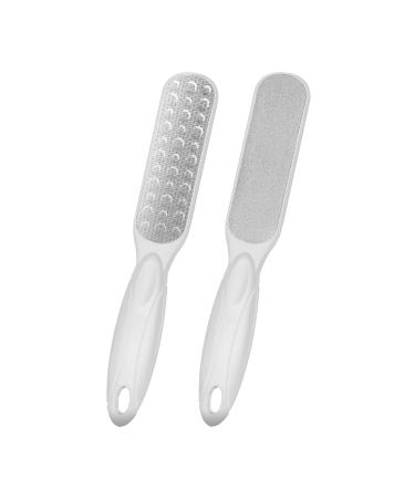 Double-Sided Metal FootFile Foot Grinder Stainless Steel Foot Trimmer Foot Brush Dead Skin Wet and Dry for Feet Care Callous Removers for Feet