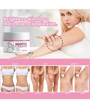 3PCS Whitening Cream Private Parts Underarm Bleaching Serum Whiten Butt Knee Brighten Inner Thigh Intimate Parts Dark - Buy Online on GoSupps.com
