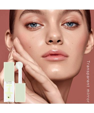 Hydrating Lip Glow Oil | Plumping Jelly Lip Oil | Long Lasting Nourishing Gloss | Organic Fruit Flavored Lip Care for Women - Buy Online on GoSupps.com