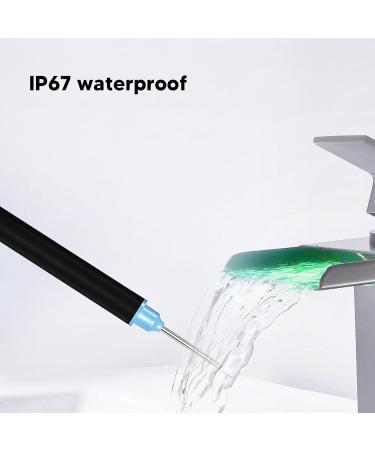 Yuyte Ear Cleaner - 2MP Wax Removal Tool with LED Light 360 Wide-Angle Lens Silicone Tip Dustproof & Waterproof - Buy Online on GoSupps.com