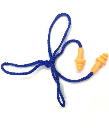 Waterproof earplugs 10Pcs Soft Silicone Corded Ear Plugs Ears Protector Reusable Hearing Protection Noise Reduction Earplugs Earmuff Easy to use and Durable - Buy Online on GoSupps.com