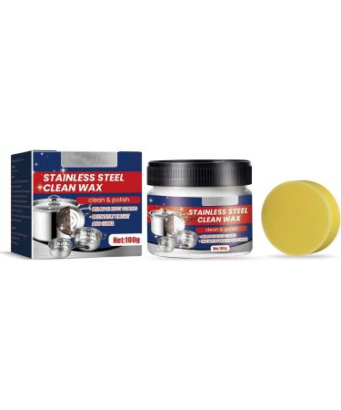 Stainless Steel Cleaning Wax Decontamination Cleaner Metal Polish Paste Furniture Cleaner and Polish Rust Remover
