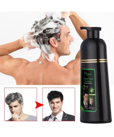 Dye Brown Hair Shampoo - Quick 5-Minute Color for White Grey & Damaged Hair - Lasts Up to 4 Weeks - 400ml - Buy Online on GoSupps.com