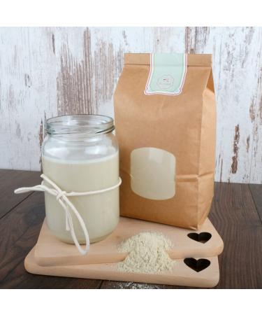 Bio Haferdrink Powder - Unsweetened 1.0 kg | Organic Oat Drink from Germany | 10L Eco-Friendly Packaging | S ssundclever.de  - Buy Online on GoSupps.com