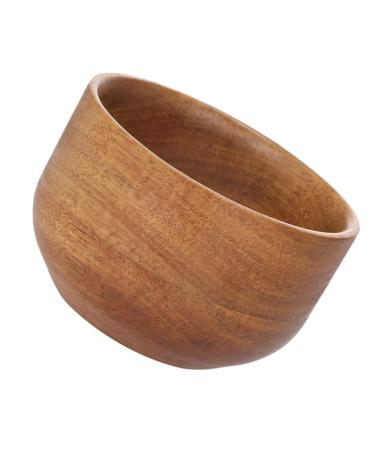 Fomiye's facial cleaning accessories Razor brush and shell facial cleaning for men shaving soap in the bowl of shaving soap and bowl shaving travel bowl set clean wooden