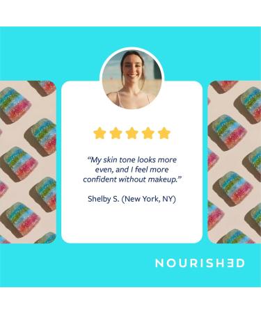 Upsa Nourished Collagen Skin Glow 30 Count for Firm & Elastic Skin - 30ct Natural - with Ovoderm Vitamin C Niacinamide & Zinc - Sugar-Free & Vegetarian - Buy Online on GoSupps.com