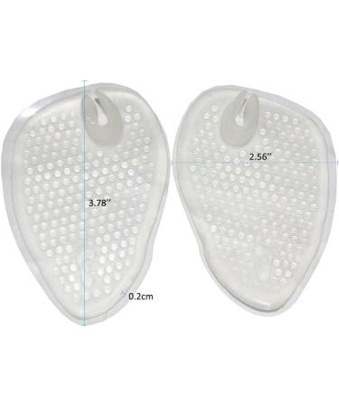 Gel Cushions for Flip Flop Sandals - 3 Pairs Forefoot Padding Inserts for Ball of Foot Insole Relief - Self-Adhesive & No-Slip Design - Buy Online on GoSupps.com