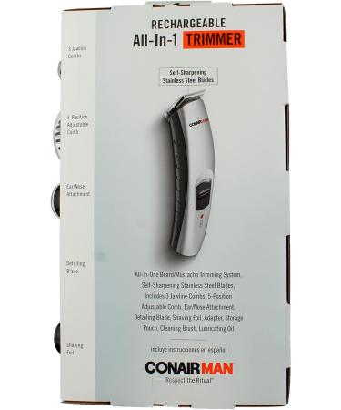13PC Rechargeable Beard Trimmer - Precision Grooming Kit for International Shipping - Buy Online on GoSupps.com