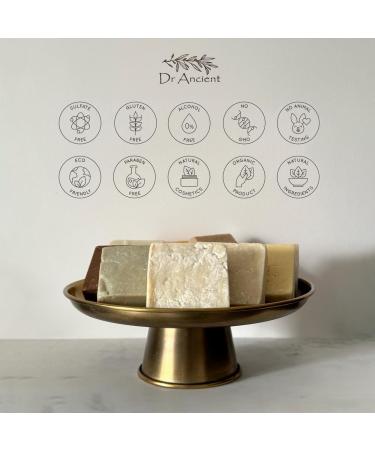 Dr. Cient Nettle Soap - Natural Handmade Vegan Soap for Anti-Dandruff & Acne Relief | 140g - Buy Online on GoSupps.com